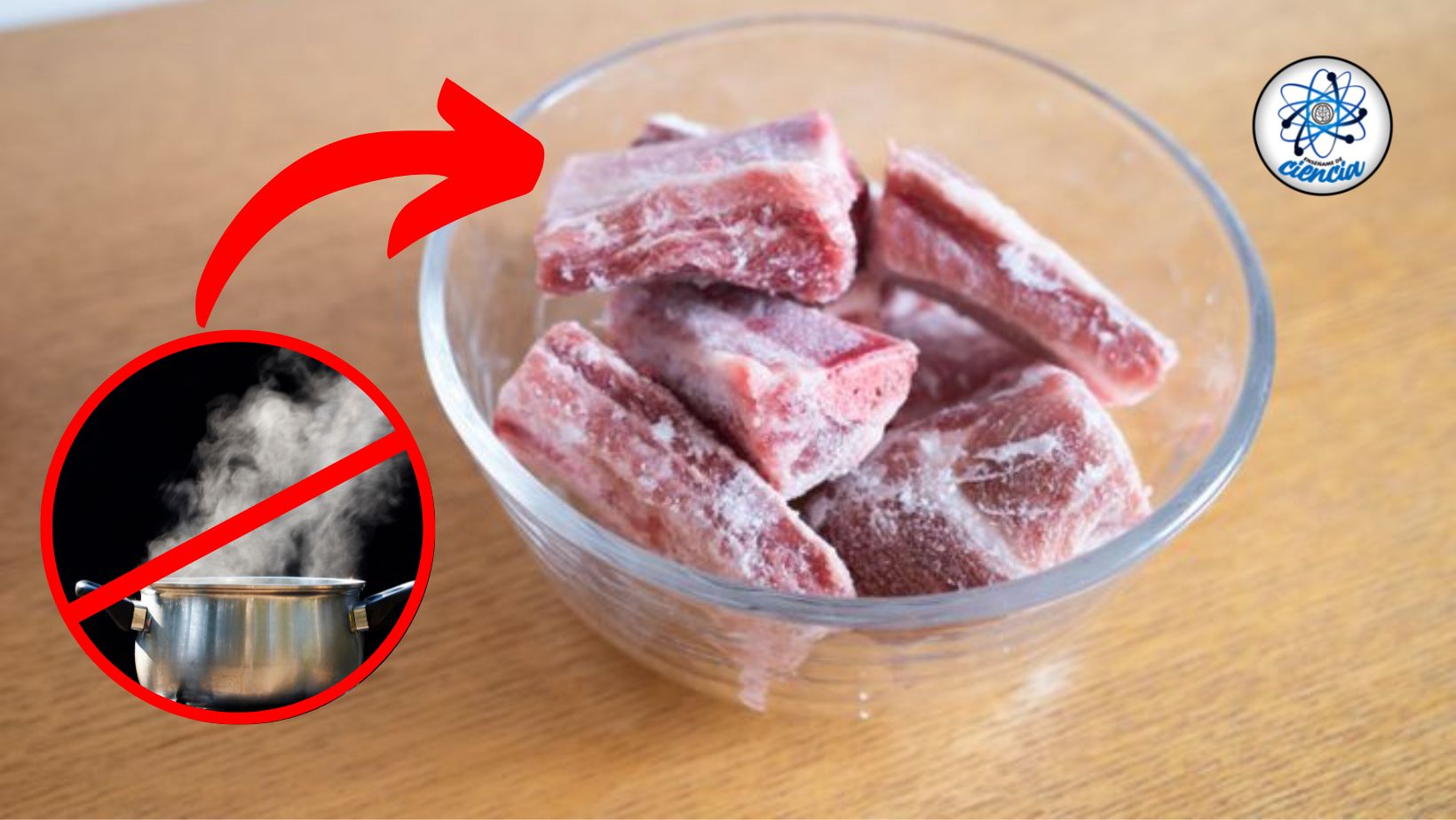¿Cómo descongelar carne rápido y seguro?